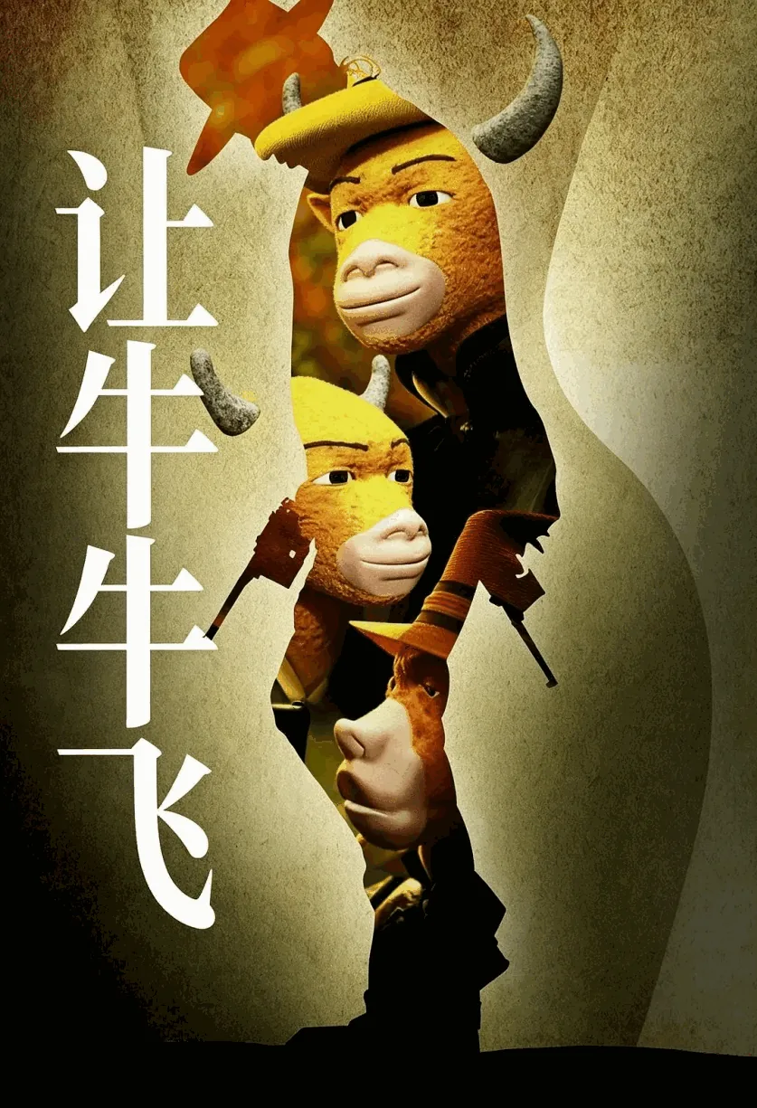 A familiar Chinese-film composition became Let the Bulls Fly